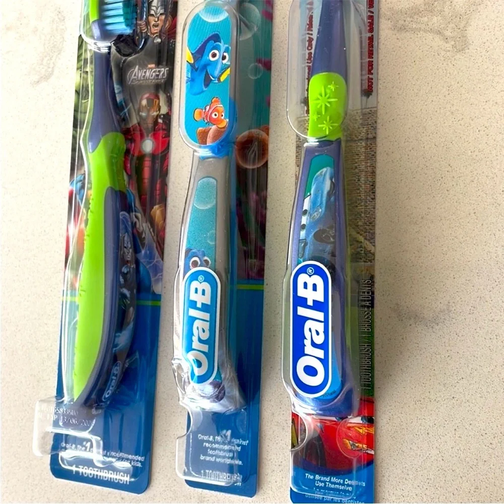 Oral B Kids’ Character Tooth Brushes (5)